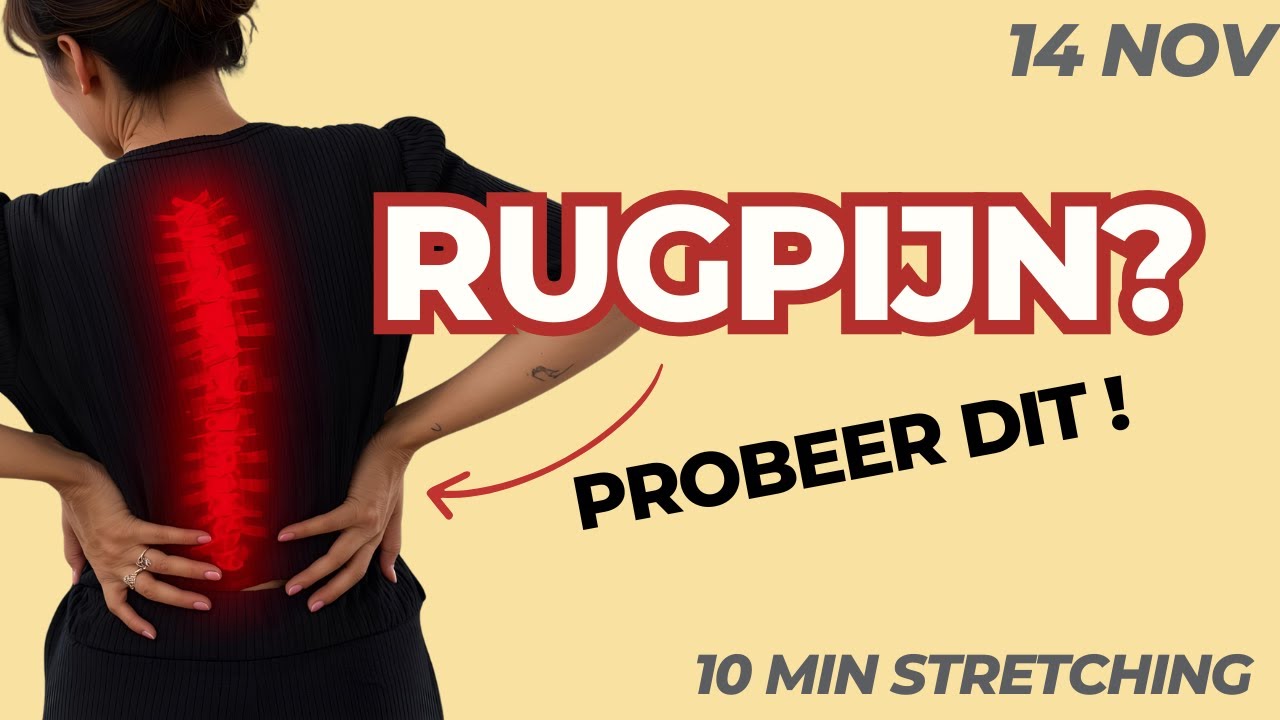 Net als vele anderen kan je van je RUGPIJN af raken in slechts 10 minuten per dag! (Het werkt echt!)