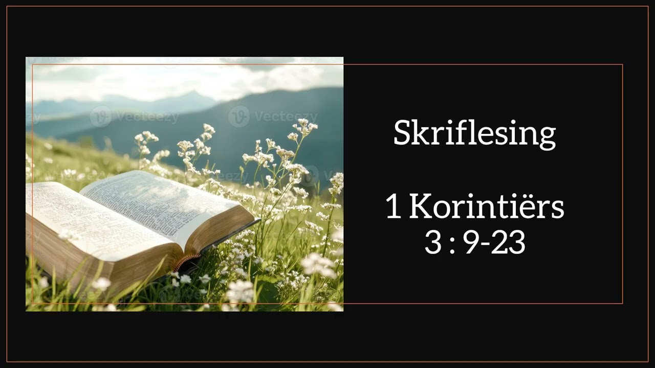 NG Eendekuil (01 Mrt 26) - 1 Kor 3:9-25 // Tema: Gelowige(s) as die tempel van God.