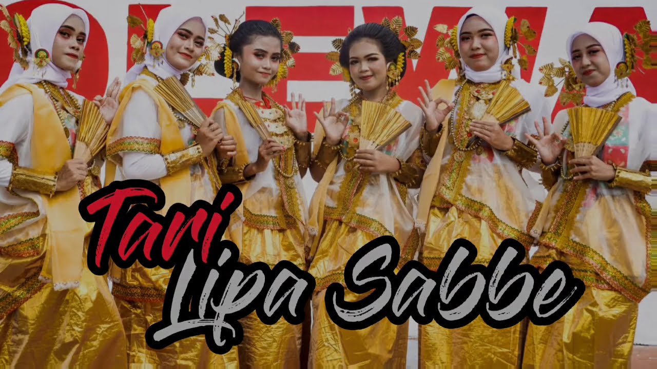 Tarian Lagu LIPA SABBE ( tari lagu tradisional mandar) 'Sulawesi Barat.