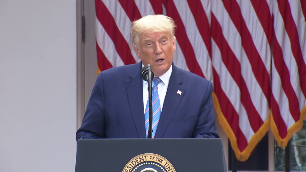 President Trump Gives an Update on the Nation's Coronavirus Testing Strategy