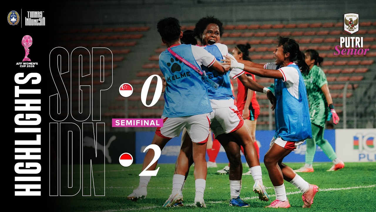 HIGHLIGHTS | Singapore vs Indonesia - AFF Women's Cup 2026