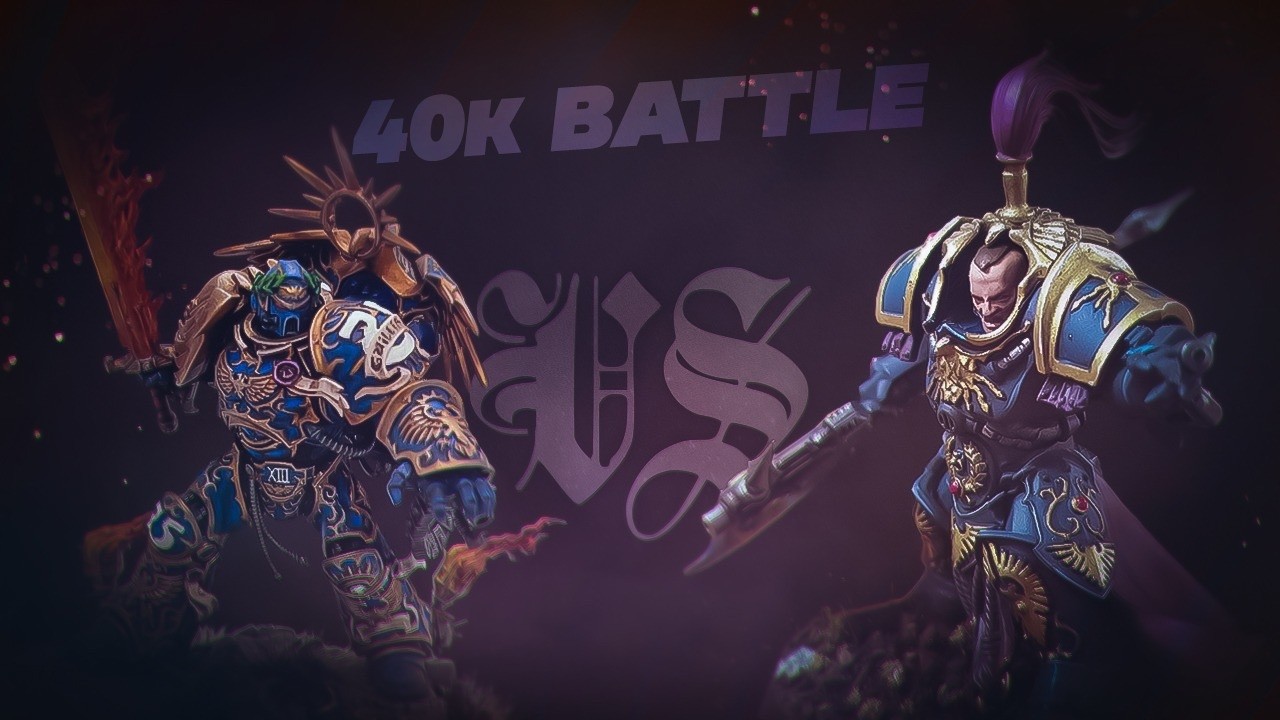 BATTLE and a half - Custodes vs Space Marines.