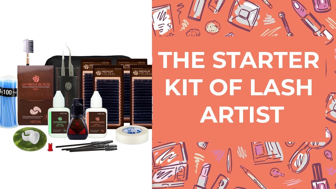 The Starter Kit of Lash Artist. What lash materials will you need?