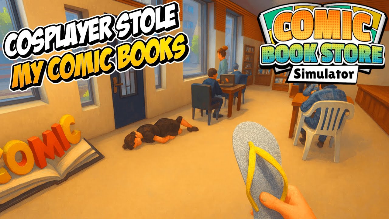 New Comics and Bopping Thieves! | Comic Book Store Simulator | Part 3
