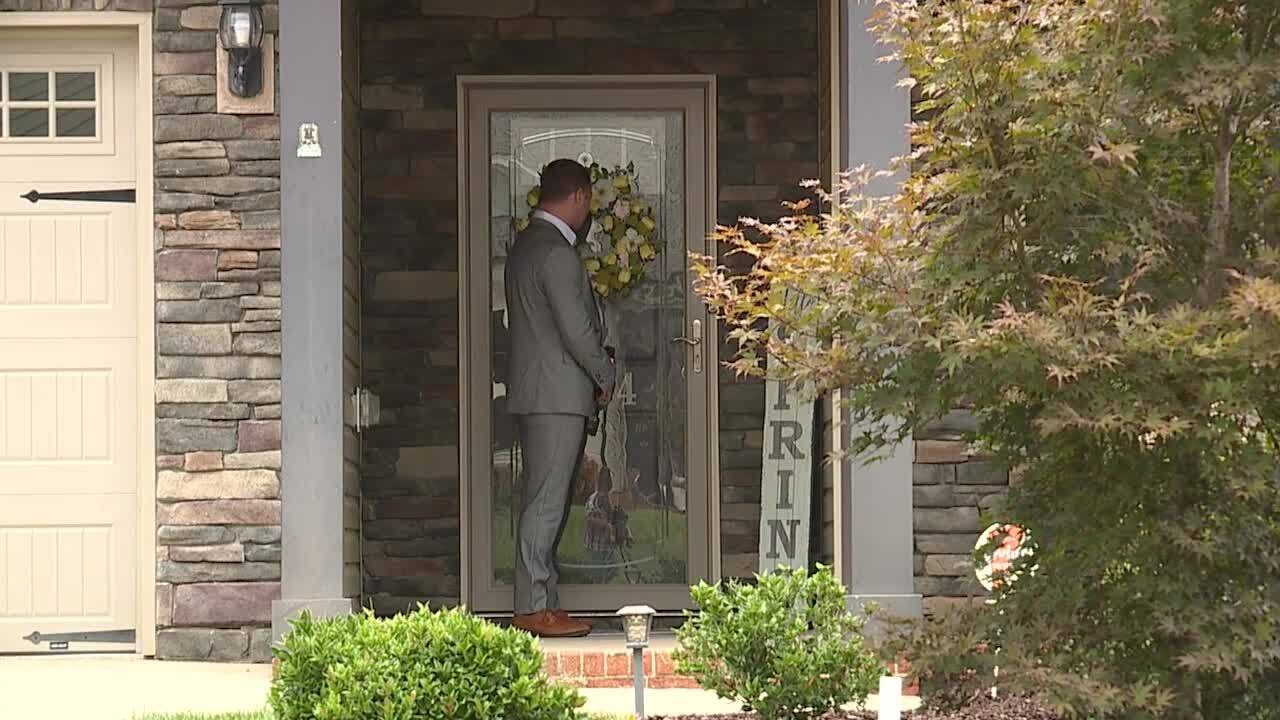 FOX8 reporter knocks on door of Mark Robinson's Greensboro home