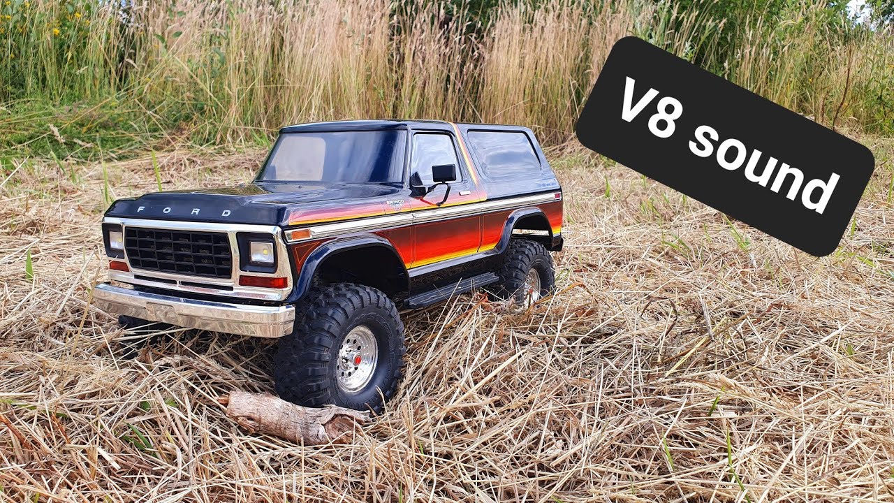 Engine Sound install guide in my ford bronco TRX4 from traxxas