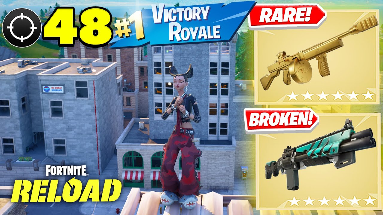 *MYTHIC* Midas' Gilded Eye Drum Gun in *RELOAD* ?! (Fortnite Chapter 6 Keyboard & Mouse)