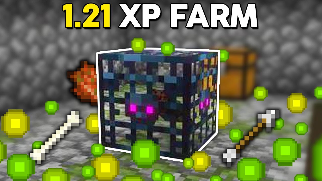 Best 1.21 Mob Spawner XP Farm in Minecraft!