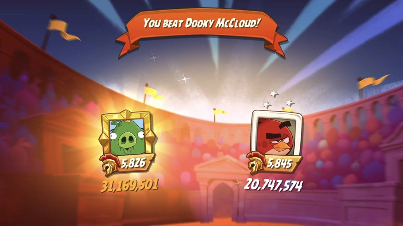 ANGRY BIRDS 2 THE ARENA STREAK 5 (Jan/17/2021)