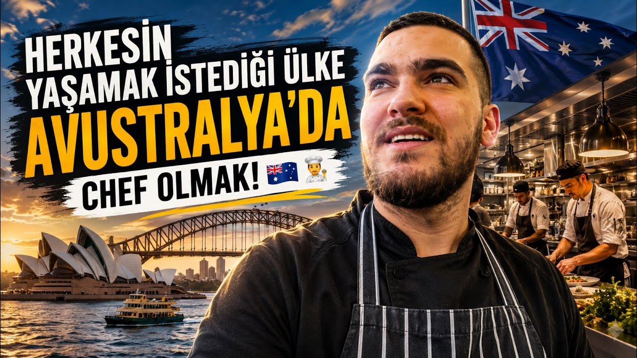 Herkesin Yaşamak İstediği Ülke Avustralya’da Chef Olmak! 🇦🇺👨‍🍳