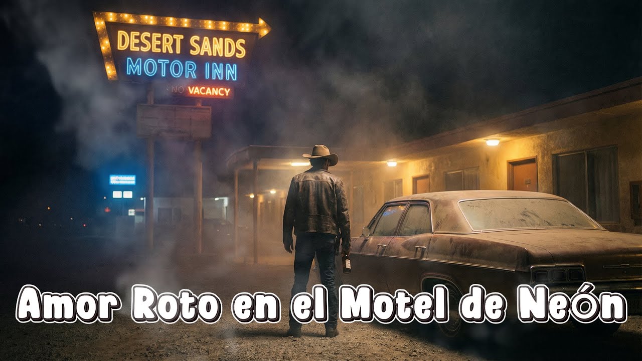 Amor Roto en el Motel de Neón Dark Outlaw Country Español