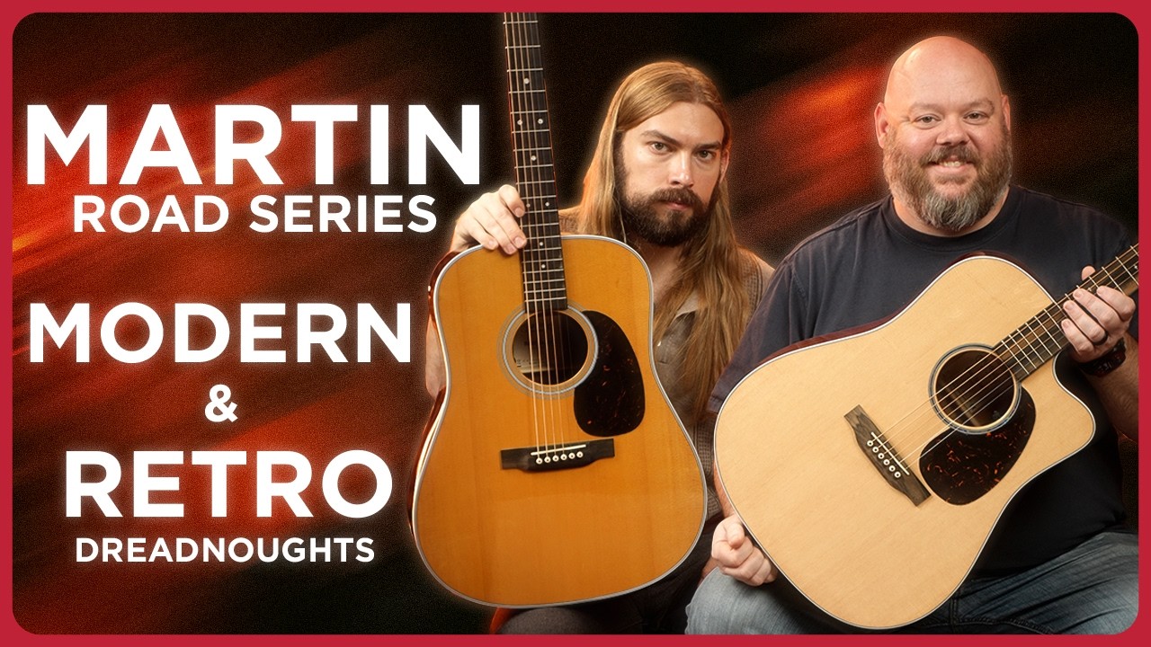 Ретро против модерна: сравнение лодок Dreadnought серии Road Series 2026 от Martin | D13e против ...