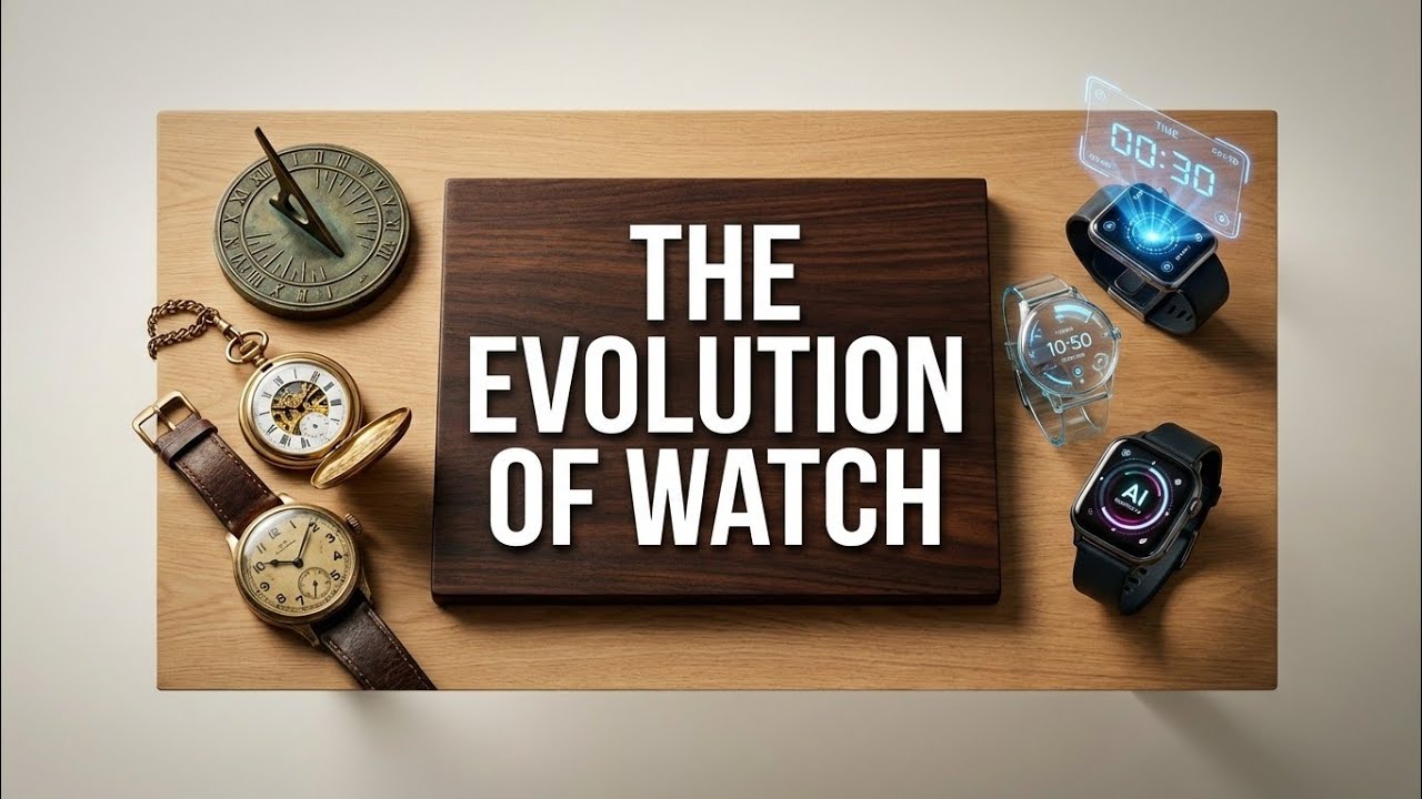 From Ancient Sundials to 2050 AI Watches! 🤯