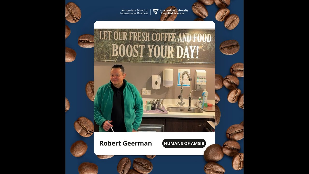 Humans of AMSIB with Robert