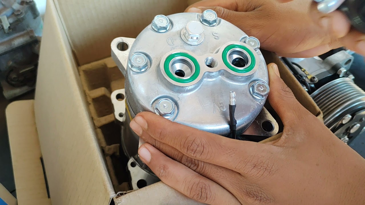 compressor de ar condicionado falso x verdadeiro