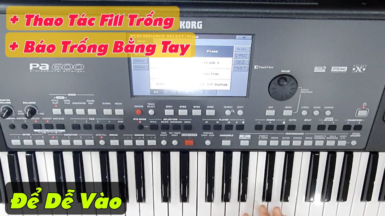 Các Thao Tác Báo Trống Để Vào Bài Dễ Hơn | Mẹo Đệm Hát