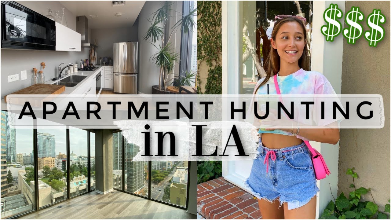 Apartment Hunting in LA! (w/ rent prices) VLOG pt. 1