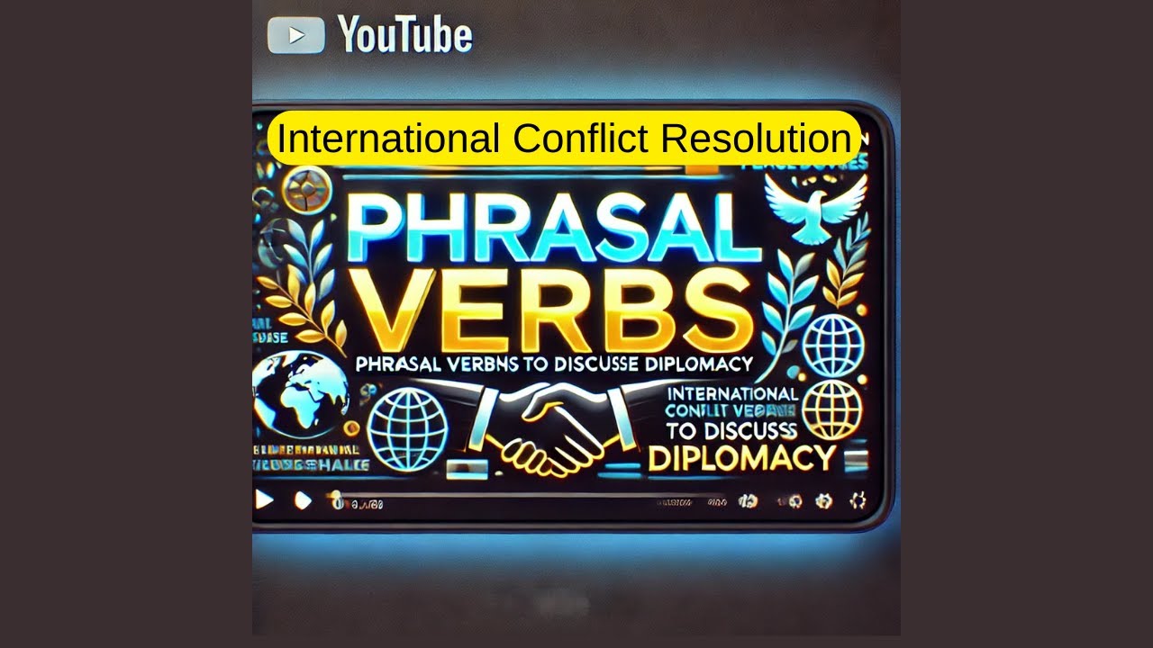 75.🏆International Conflict Resolution  Phrasal Verbs to Discuss Diplomacy