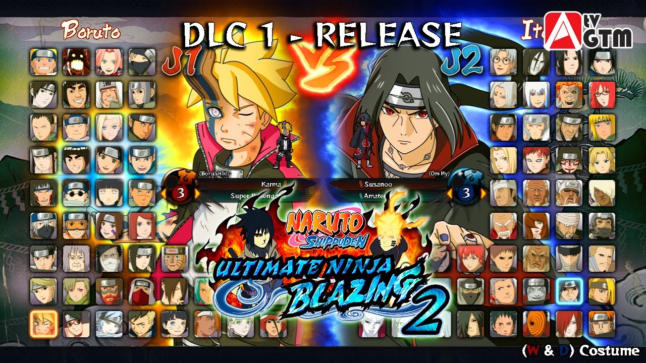 [¡UPDATE DLC 1!] Naruto Shippuden: Ultimate Ninja Blazing 2 MUGEN/IKEMEN
