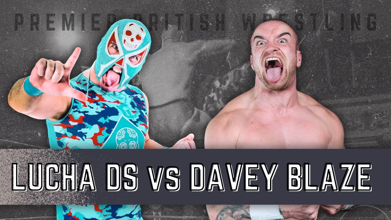 Lucha DS vs Davey Blaze with Charles Boddington : PBW LIVE IN LARBERT 13/9/24