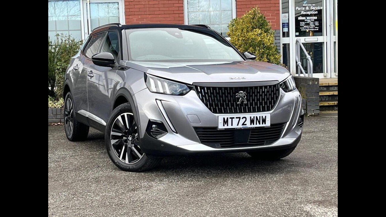 Peugeot 2008 1.2 PureTech GT Premium SUV 5dr Petrol EAT Euro 6 (s/s) (130 ps) (MT72 WNW)