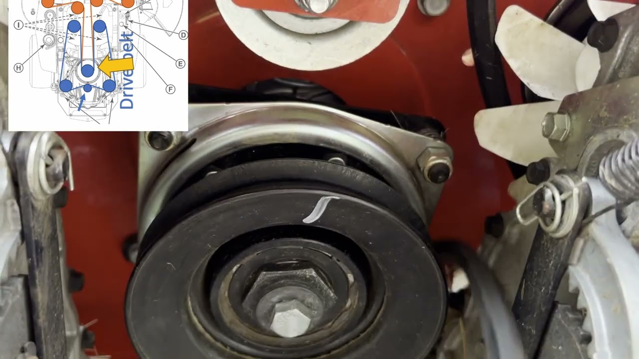 Replacing a Simplicity Zero Turn Mower Transmission Belt