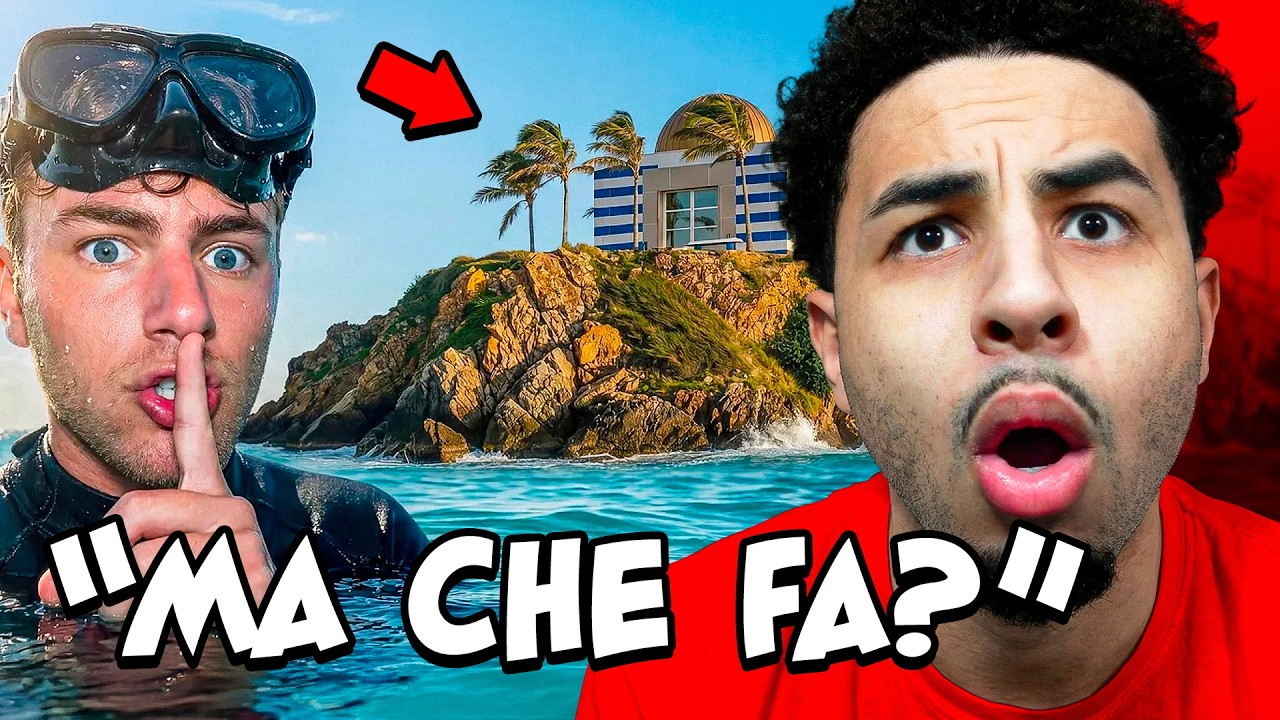 SSJREDA REAGISCE AL RAGAZZO CHE HA FATTO IRRUZIONE SULLA EPSTEIN ISLAND 🫢