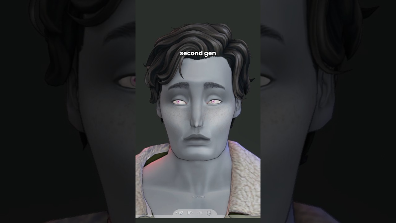 the grey genes were stubborn 😮&zwj;💨 | breed out the ugly challenge &bull; sims 4 #shorts