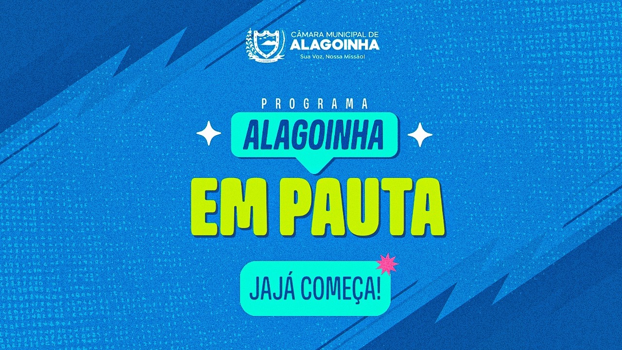 TV CÂMARA ALAGOINHA-PB  - PROGRAMA ALAGOINHA EM PAUTA - 12/02/2025