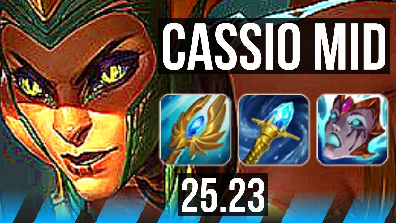 CASSIOPEIA vs YONE (MID) | Godlike, 500+ games | EUW Master | 25.23