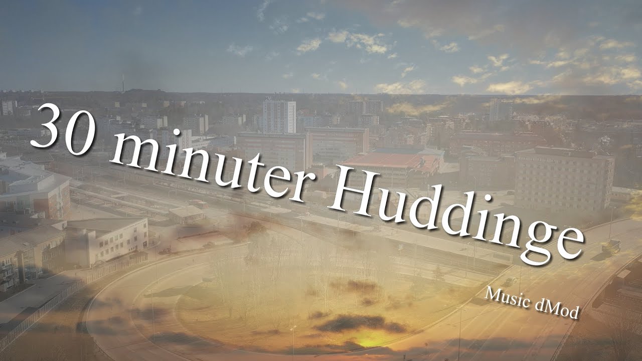 30 minuter Huddinge - Drönarbilder 4K