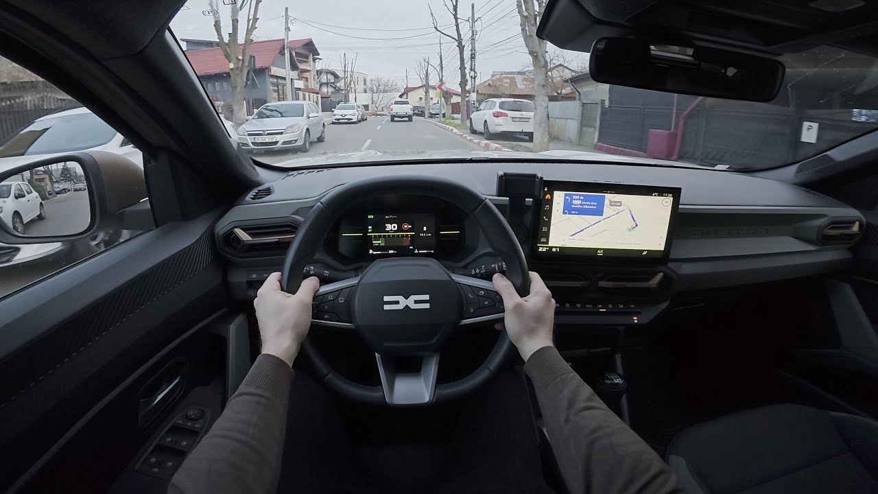 Dacia Duster ECO-G 2025 Test Drive & Consumption Test - City & Highway