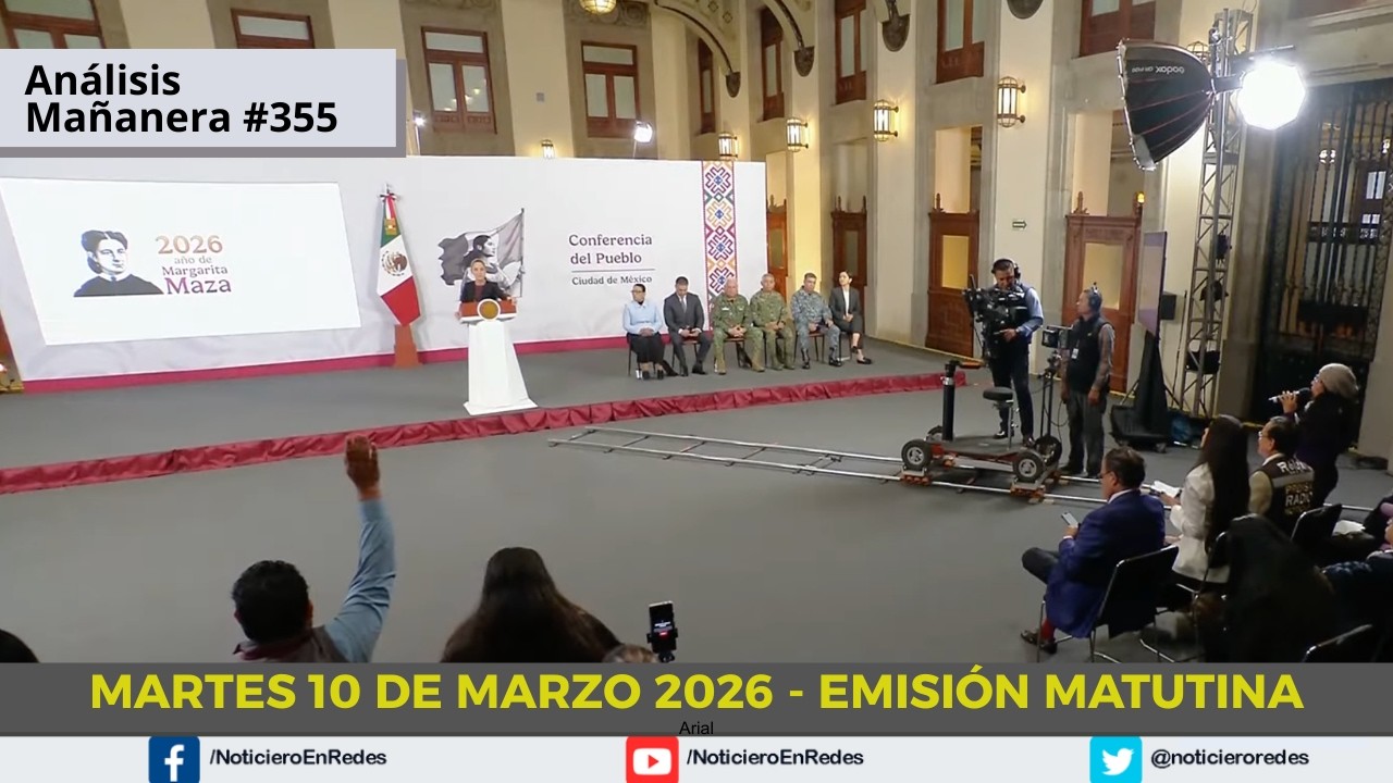 🔴 #EnVivo |  Conferencia Mañanera de la Presidenta Claudia Sheinbaum | Martes 10 de Marzo 2026