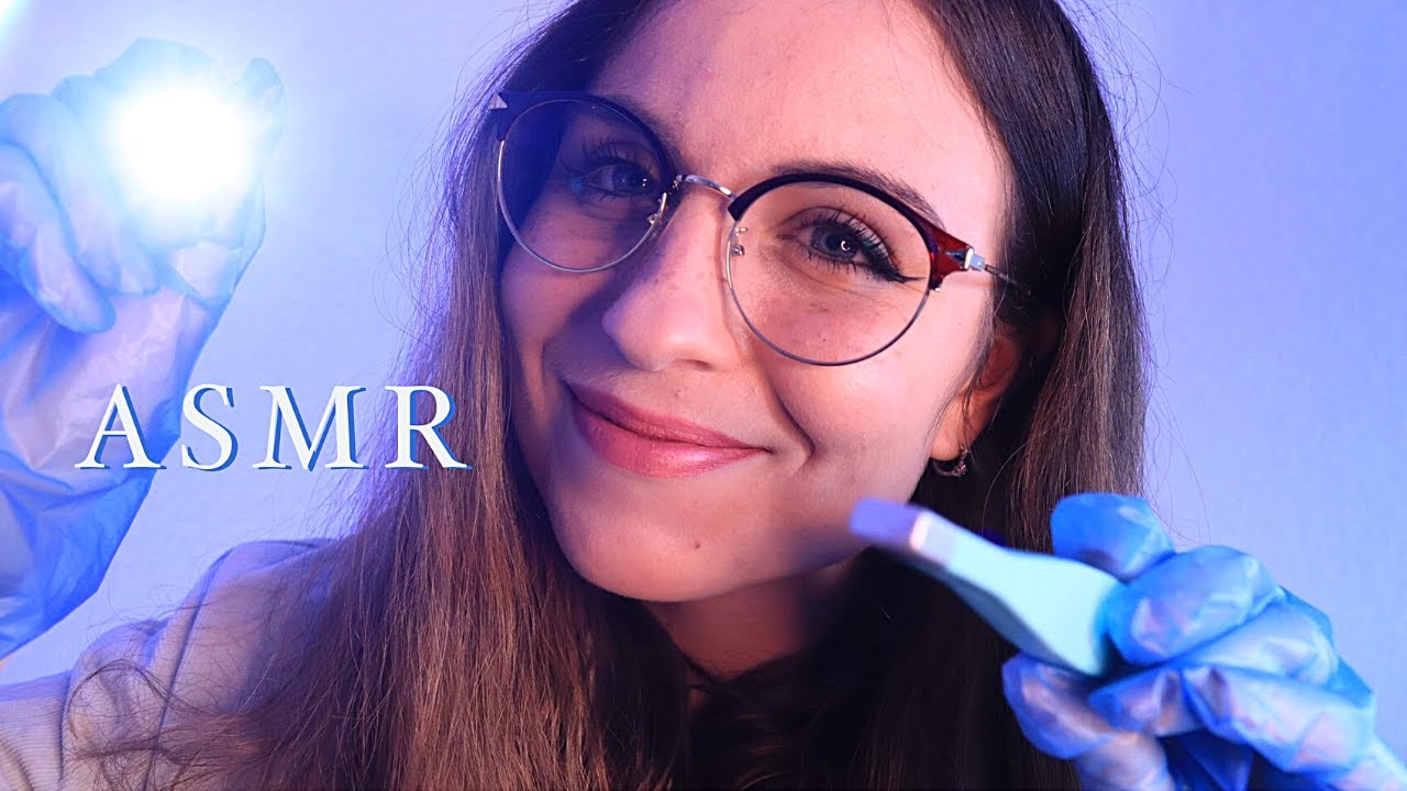 ASMR | ROLEPLAY Médecin 🩺 EXAMEN MEDICAL (chek-up relaxant)