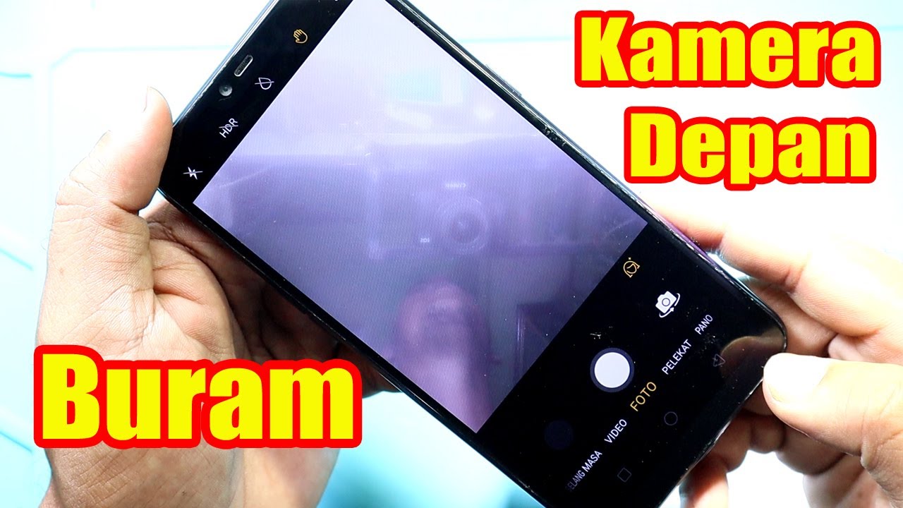 Cara sederhana !! Mengatasi kamera depan OPPO buram, gak terang oppo a3s