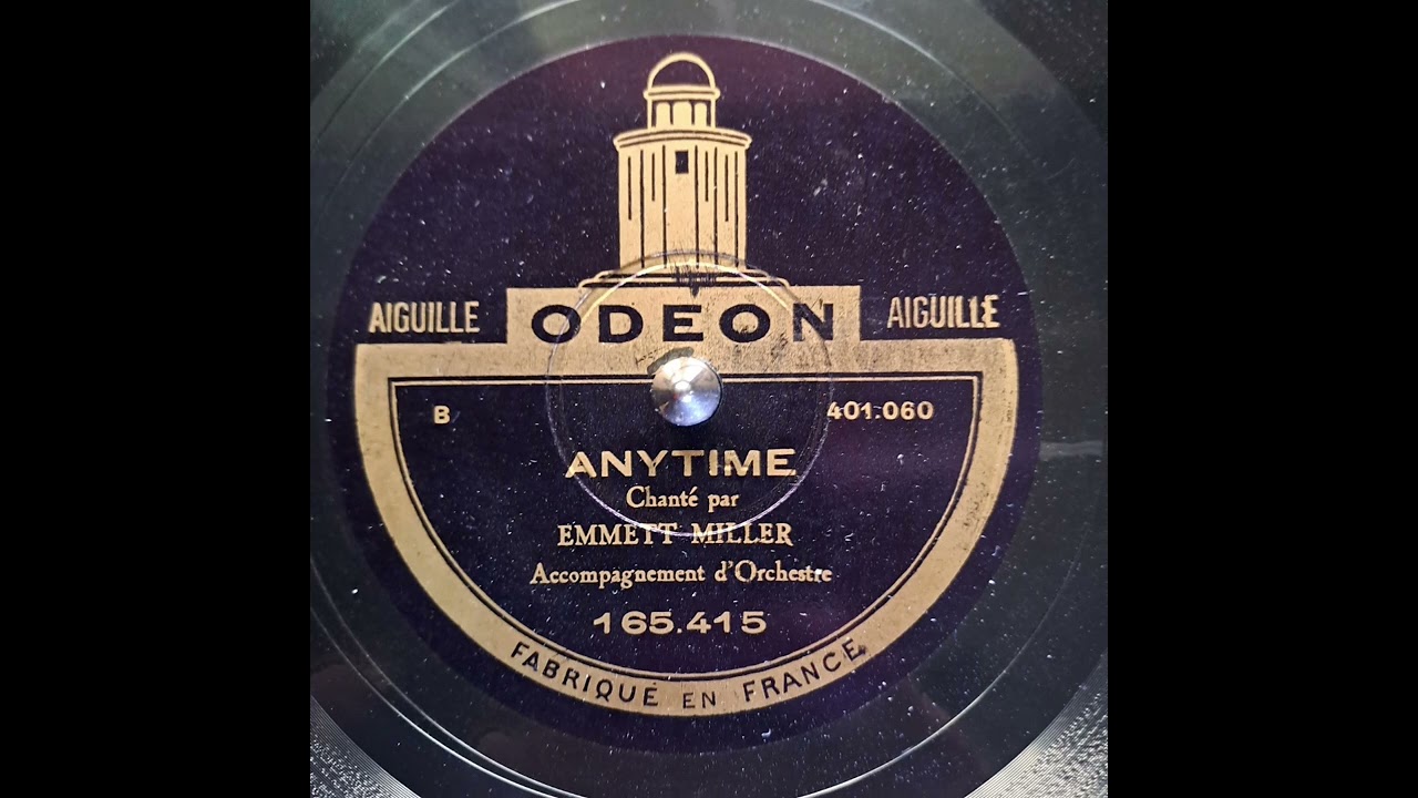 Emmett Miller - Anytime 1928