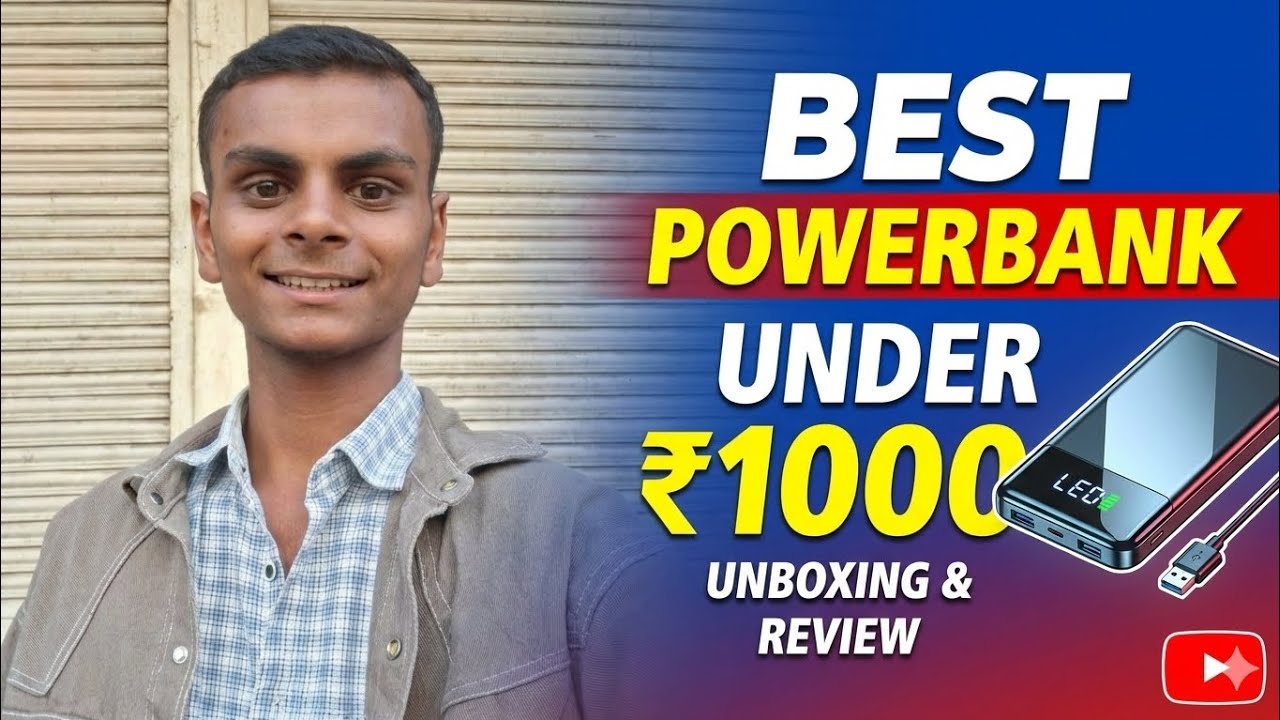 Best Power Bank Under ₹1000 in 2026! ⚡ Unboxing & REAL Testing!