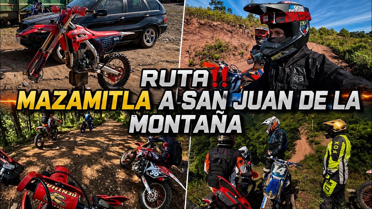 RUTA MAZAMITLA A SAN JUAN DE LA MONTAÑA | JUAN HERNANDEZ 🍀