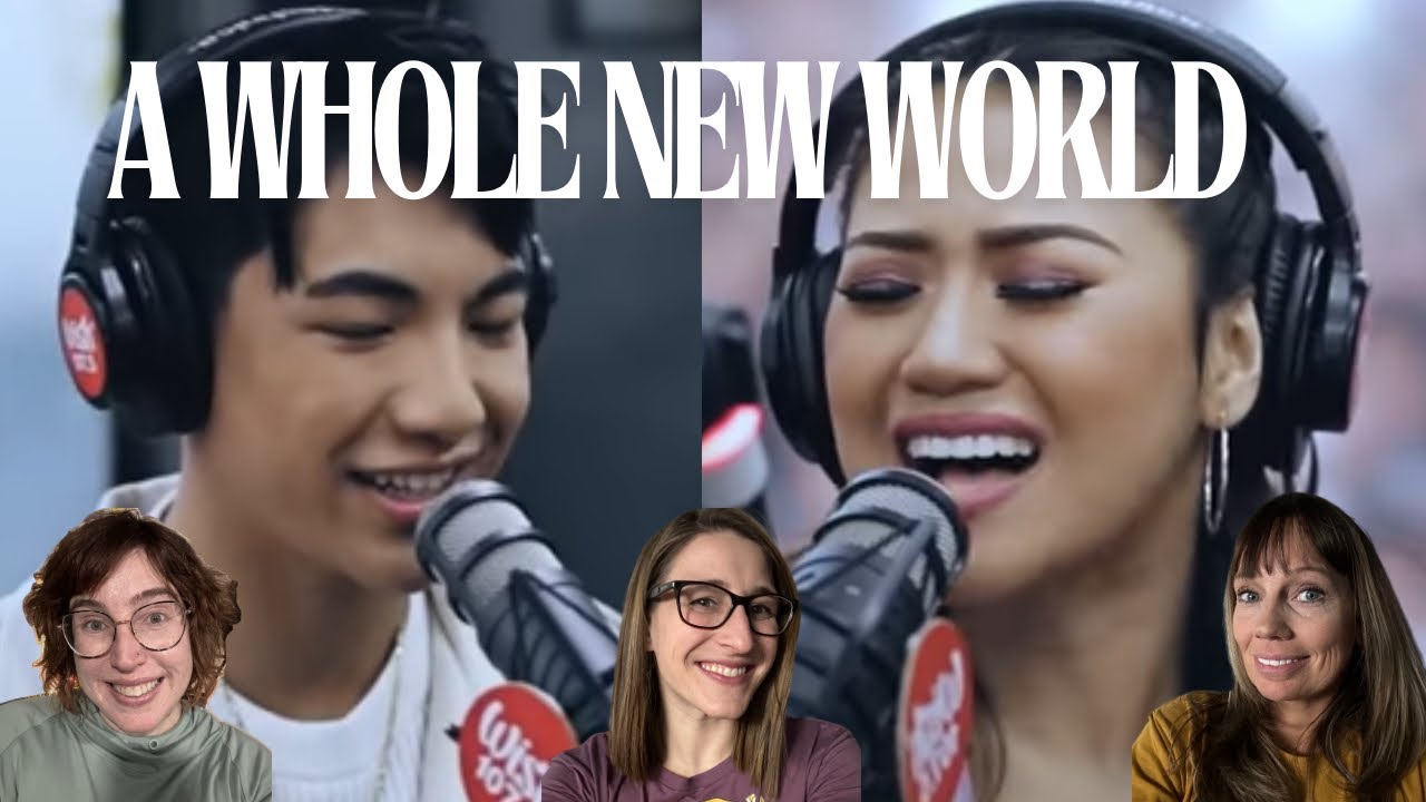 A WHOLE NEW WORLD (ALADDIN’S THEME) | MORISSETTE AND DARREN ESPANTO | IYPODCAST BLIND REACT