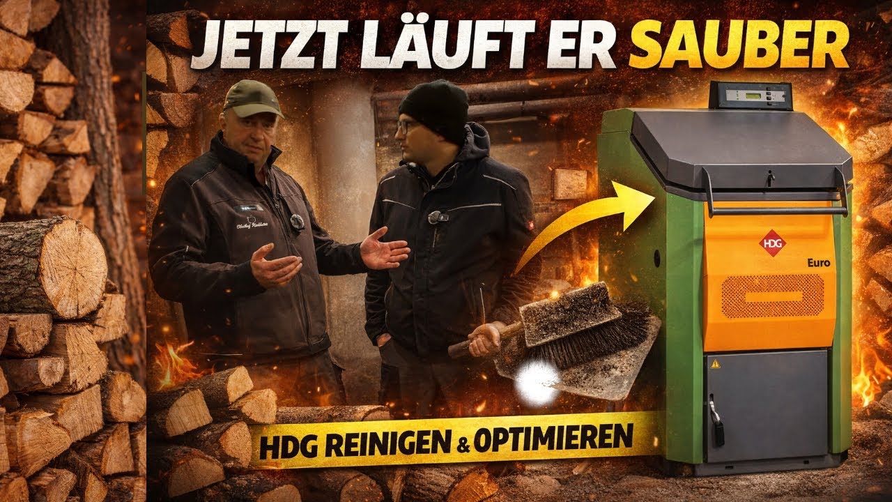 Obsthof Raddatz - Vom Frust zum sauberen Abbrand – HDG Euro 30 in der Praxis
