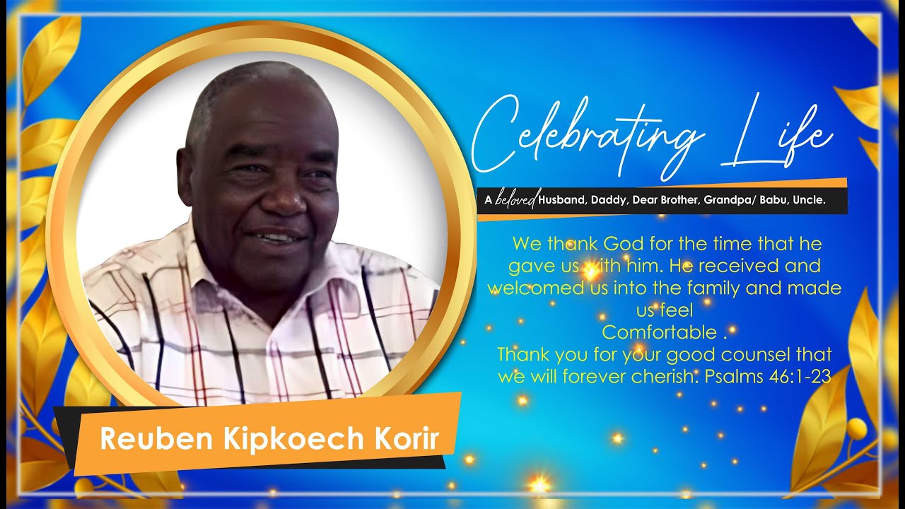 REUBEN KIPKOECH KORIR FINAL SEND OFF
