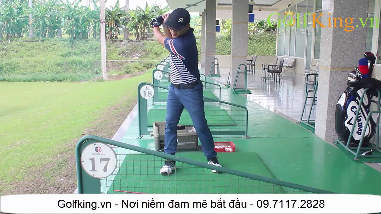 Tự học chơi Golf từ A  đến Z - Bài 10: tập tư thế kết thúc