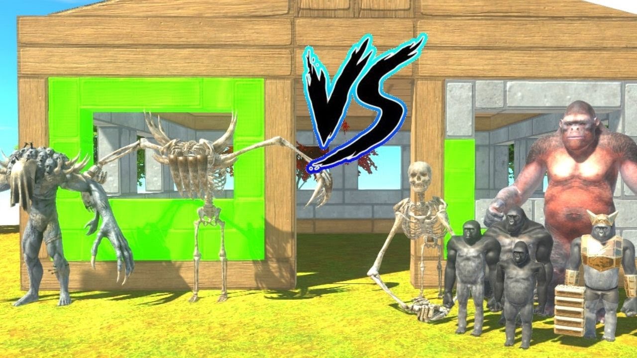 SCOURGE + SKELETON SCOURGE ATTACK SKELETON GORO + PRIMATES   ARBS