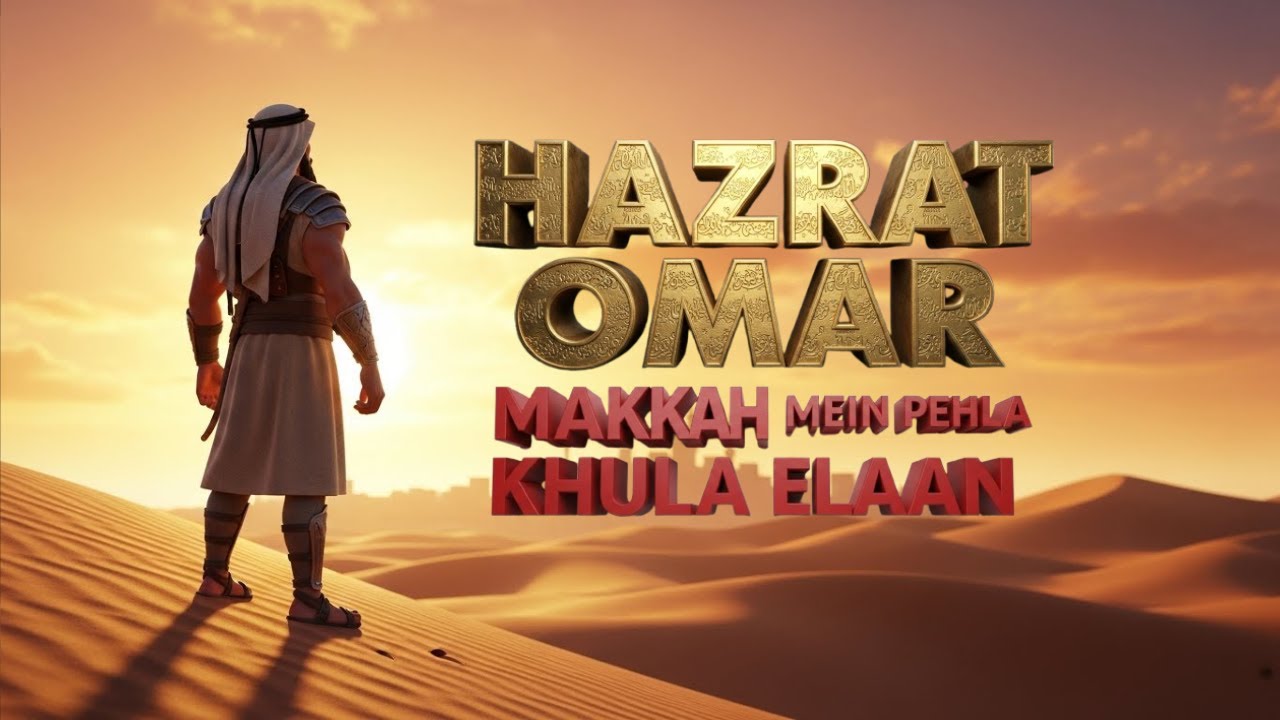 Episode 2 Hazrat Omar | Islam Ki Shuruaat | Qissey-e-Islam