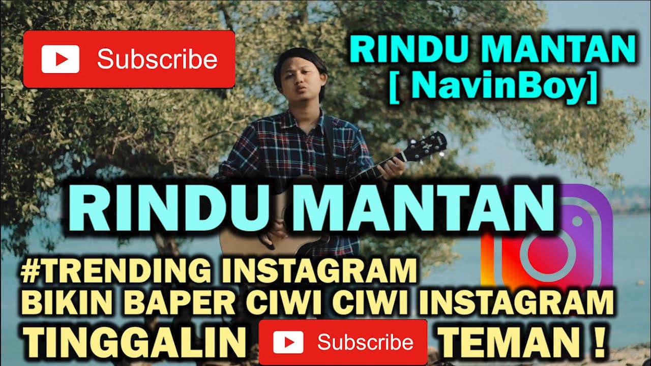 NAVINBOY - RINDU MANTAN [ Official Lyric Video ] BIKIN BAPER :(