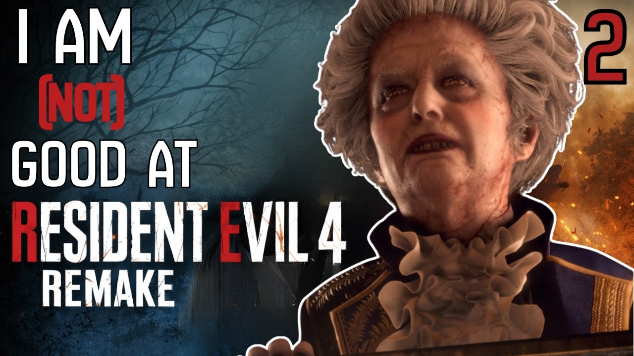 Resident Evil 4 Remake: I Am Not Talented (VOD Part 2)