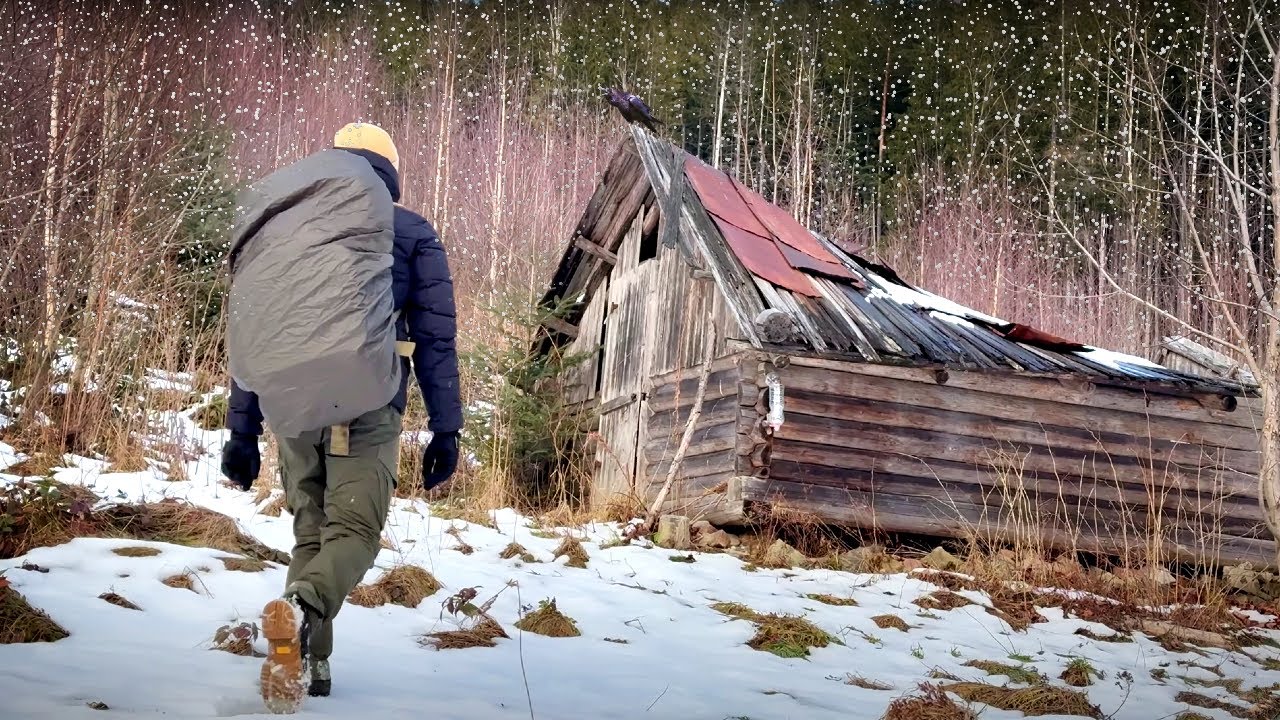 One Freezing Night in an Abandoned Mountain Cabin
