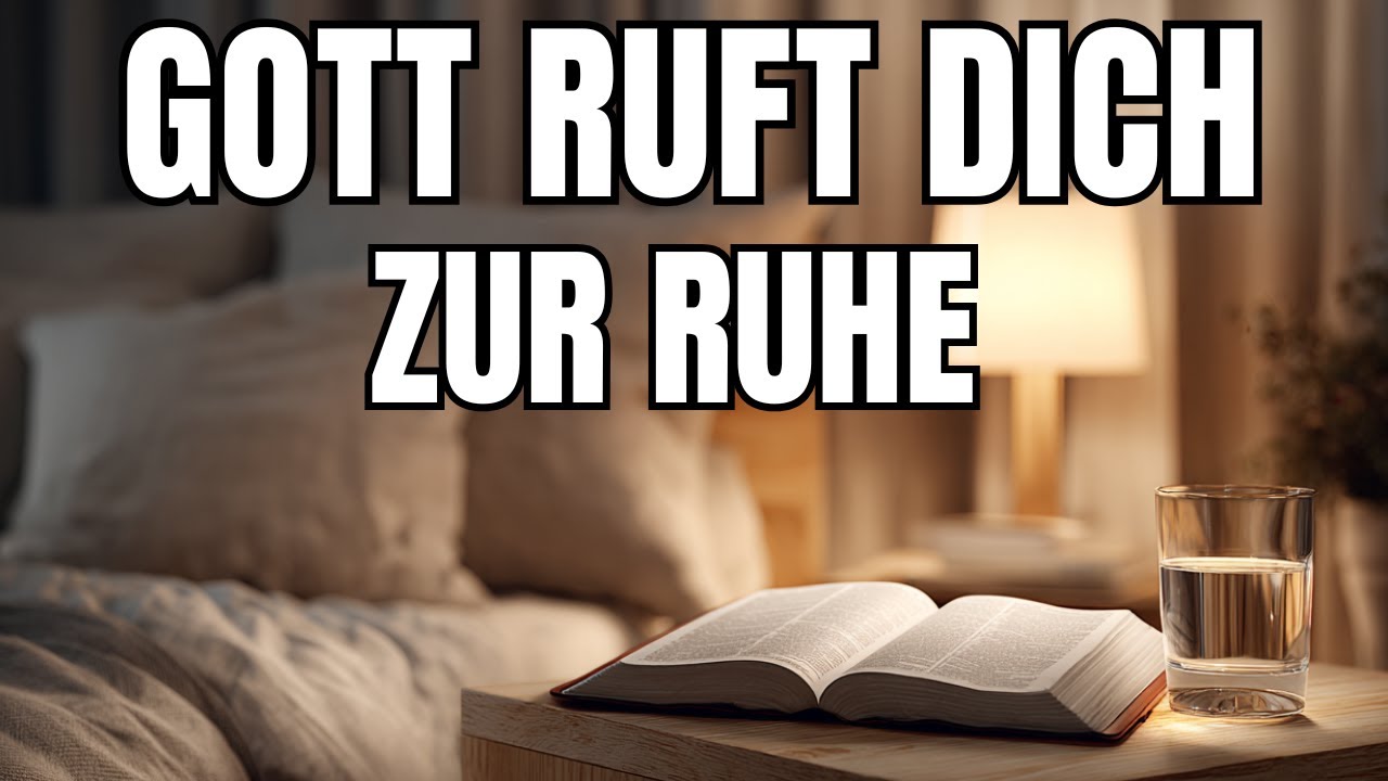 Heute Nacht ruft dich Gott zur Ruhe – höre Seine Stimme