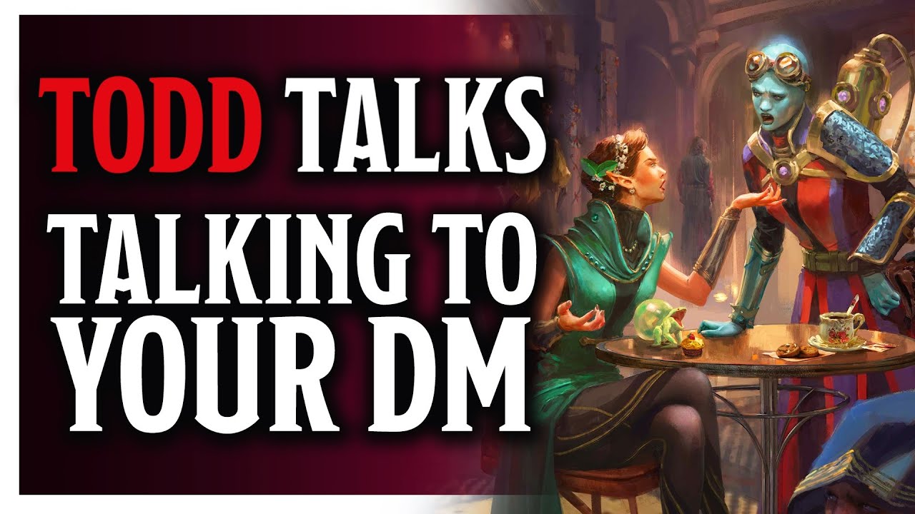 Todd Talks - Talking to your Dungeon Master - With Jim Davis (WebDM)
