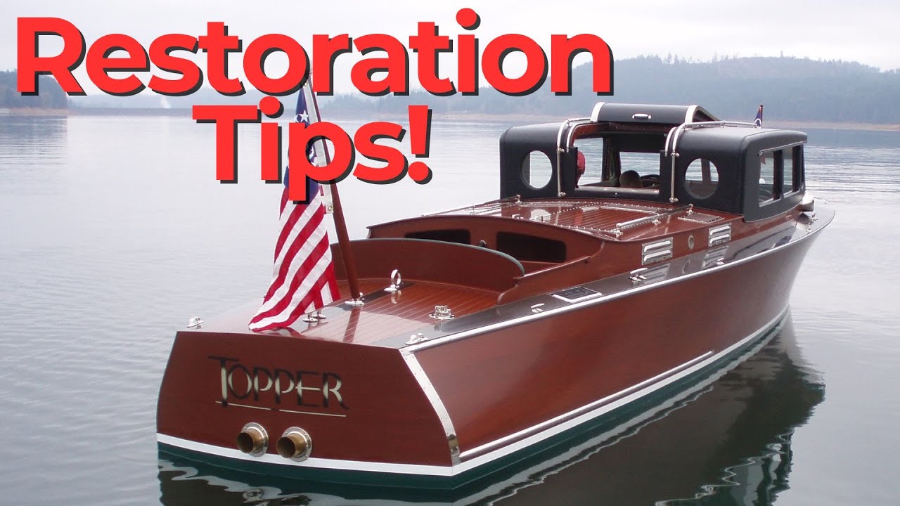 Sanding Nooks and Crannies - WOODEN BOAT RESTORATION